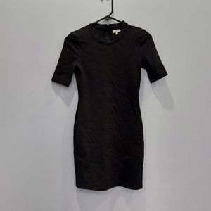 Aritzia Sunday Best Miller Dress LBD Classic Minimalistic Short Sleeve